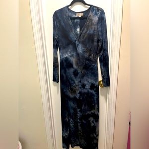 Band of Gypsies tie dye maxi dress